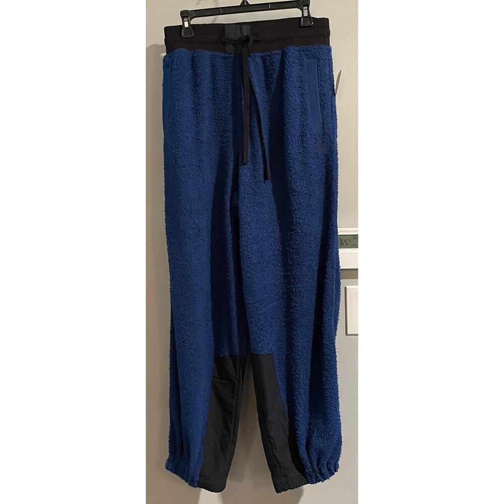 Free People Pants Movement Cuddle Up Prep School Blue Active Lounge‎ Medium New